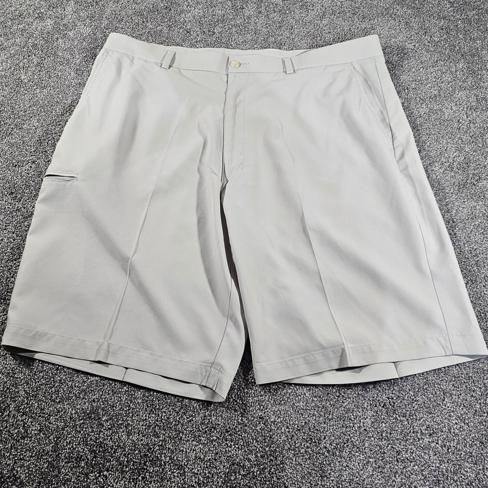 Grand Slam Golf Shorts Mens 38 Gray Performance Activewear Athletic Casual